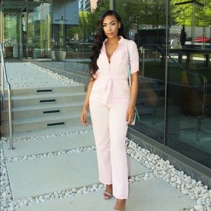 Sweet Pink Jumpsuit